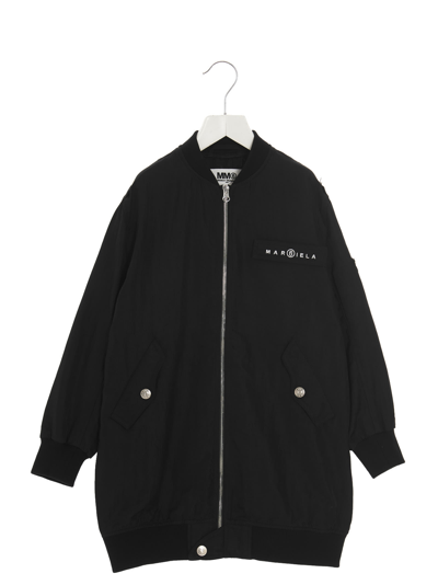 Mm6 Maison Margiela Kids' Jacket In Black