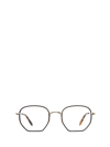 Garrett Leight Woodlawn Eco Marigold Tortoise-brushed Gold-blonde Tortoise Glasses In Bio Tiger Eye-gold-spotted Tortoise