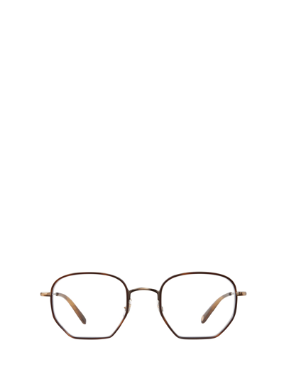 Garrett Leight Woodlawn Eco Marigold Tortoise-brushed Gold-blonde Tortoise Glasses In Bio Marigold Tortoise-brushed Gold-blonde Tortoise