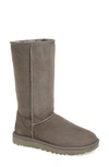 Ugg Classic Ii Genuine Shearling Lined Tall Boot In Gray