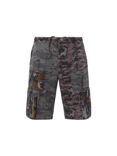 Diesel Pierre Bermuda Shorts In Grey