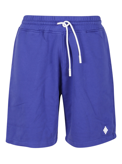 Marcelo Burlon County Of Milan Marcelorlon County Of Milan Drawstring Track Shorts In Blu