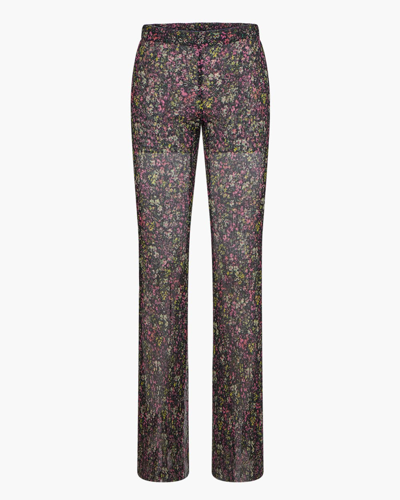 Philosophy Di Lorenzo Serafini Printed Tulle Pants In Black