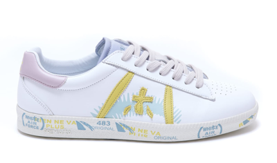 Premiata Andy Low-top Trainers In Bianco