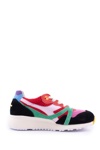 Diadora N9000 Sneakers In Red Synthetic Fibers In Red