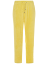 Alyx Logo-print Straight-leg Trousers In Yellow