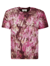 Ami Alexandre Mattiussi Multicolor Cotton T-shirt  Nd Ami Donna Xs In Pink White