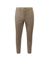 Incotex Stretch Cotton Trouser - Atterley In Beige