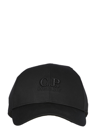 C.p. Company C.p.company Logo Embroidered Baseball Cap In Nero