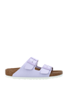 BIRKENSTOCK ARIZONA VEGAN BIRKO-FLOR NUBUCK