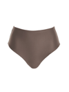 Jade Swim Bound Lycra Bikini Bottoms In Brown