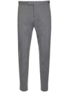 THOM BROWNE SLIM-FIT LOW-RISE TROUSERS