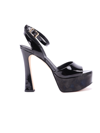 Michael Kors `jenson` Platform Sandals In Black