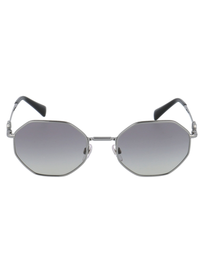 Valentino 0va2040 Sunglasses In Gunmetal