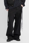 Ann Demeulemeester Jeans In Black Cotton In Black