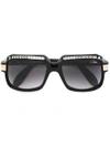Cazal Oversized Sunglasses In Black