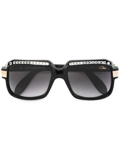 Cazal Oversized Sunglasses In Black