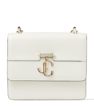 Jimmy Choo Xs Varenne Quad Cross-body Bag In Latte/light Gold