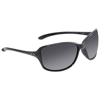 Oakley Cohort Gray Gradient Polarized Wrap Ladies Sunglasses Oo9301 930104 61 In Black,grey