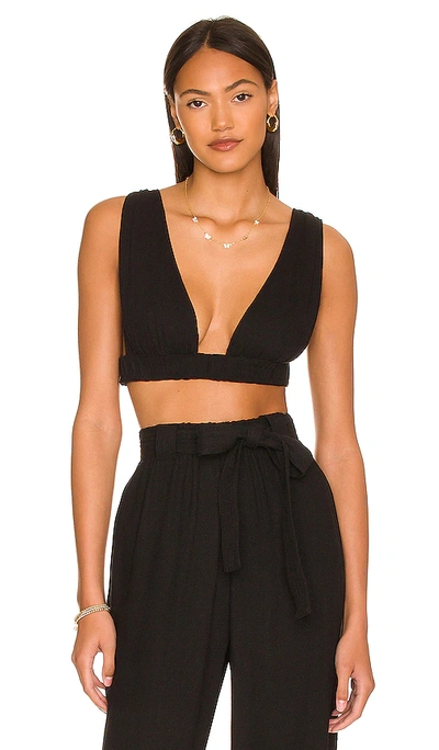 Indah Raina Bralette In Black