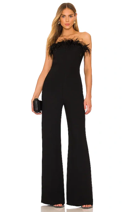 Amanda Uprichard X Revolve Amiah Jumpsuit In Black