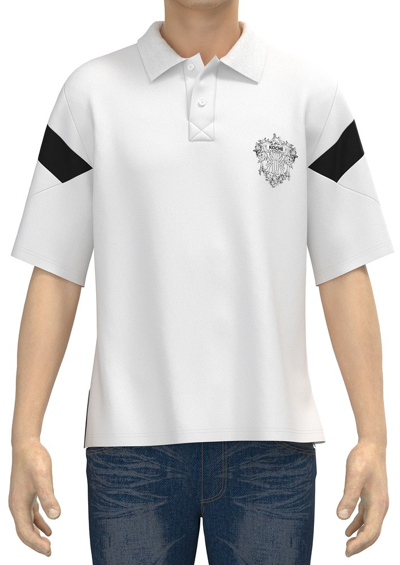 Koché Polo Shirts In White