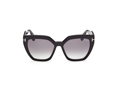 Tom Ford Eyewear Square Frame Sunglasses In Crl