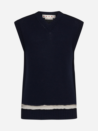 Marni Cashmere And Wool Vest