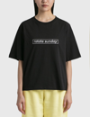Rotate Birger Christensen Aster Organic Cotton T-shirt In Black