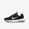 Nike Big Kids Air Max Intrlk Lite Casual Sneakers From Finish Line In Black,anthracite,wolf Grey,white