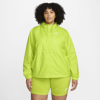 Nike Sportswear Essential Repel Women's Woven Jacket In Atomic Green,white