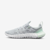 Nike Free Run 5.0 Sneakers In Gray And Mint In Grey