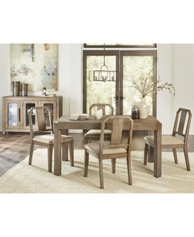 Furniture Acadia 5-pc Dining Set (rectangular Table + 4 Side Chairs)