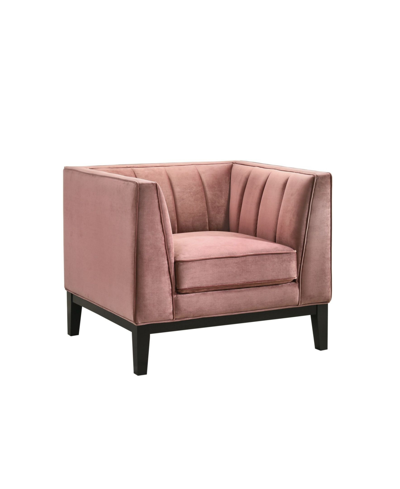 Picket House Furnishings Calabasas Chair In Marine Rose