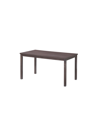 Macy's Max Meadows Counter Table In Dark Brown