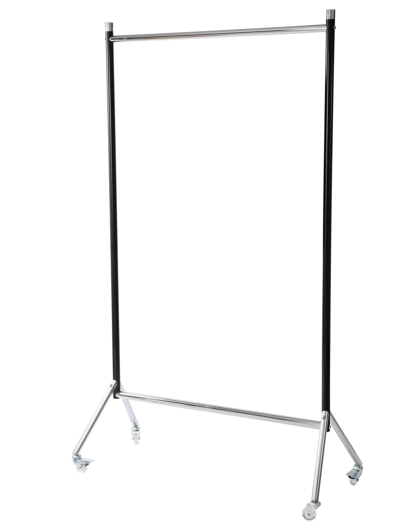 Happimess Sophia Garment Rack In Black And Chrome