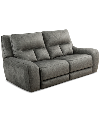 Furniture Closeout! Terrine 2-pc. Fabric Sofa With 2 Power Motion Recliners, Created For Macy's In Alton Gull