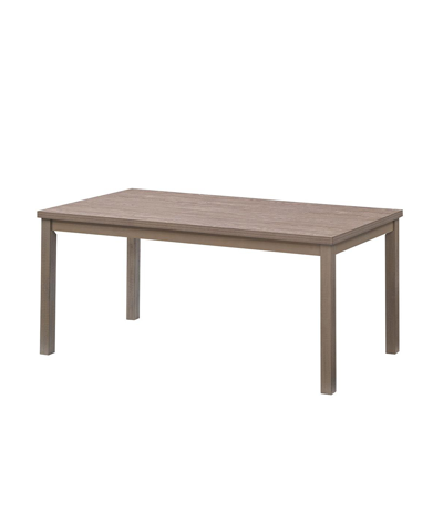 Macy's Max Meadows Dining Table In Light Brown