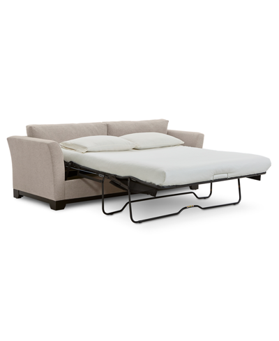 Furniture Elliot Ii 82" Fabric Full Sleeper, Created For Macy's In Merit Dove Beige
