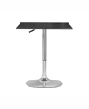 CORLIVING ADJUSTABLE HEIGHT SQUARE BAR TABLE