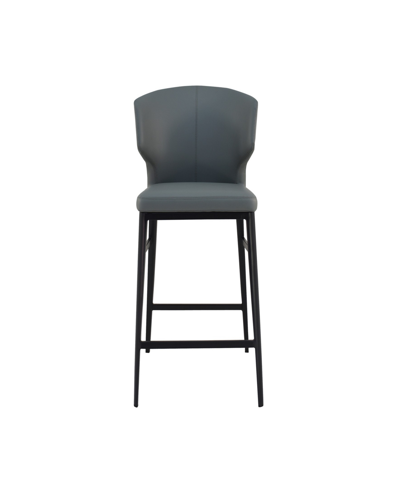 Moe's Home Collection Delaney Counter Stool Gray