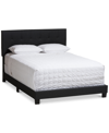 Furniture Cadney Bed - Queen In Dark Grey