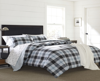 Revman Industries Lewis Plaid Atlantic Twin Comforter Set Bedding In Navy