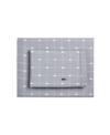 Lacoste Home Lacoste Slice Twin Sheet Set Bedding In Sleet