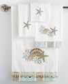 AVANTI BY THE SEA EMBROIDERED COTTON BATH TOWEL, 25" X 50"