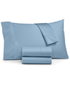 Sunham Ashford Solid 1500 Thread Count 4 Pc. Sheet Set, Queen In Sky
