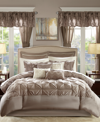 Madison Park Essentials Joella Queen 24-pc. Room In A Bag Bedding In Taupe