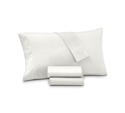 Charter Club Sleep Soft 300 Thread Count Viscose From Bamboo 4-pc. Sheet Set, King, Exclusively At Macy's In Winter White