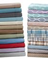 Sleep Philosophy True North By  Micro Fleece 4-pc Full Sheet Set Bedding In Brown