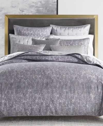 Hotel Collection Closeout!  Mineral Comforter, Full/queen, Created For Macy's In Grey